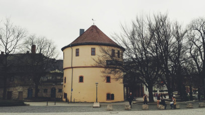 Austin Miller European Tour | Venue in Weimar, Germany. 500 year old defense tower.