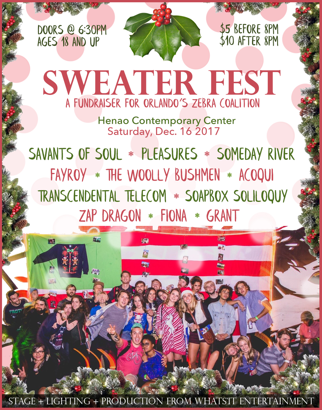 Sweater Fest Orlando 2018 Lineup