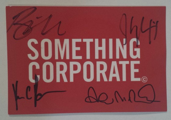 Something Corporate Giveaway 2014 | Andrew McMahon Giveaway 2014 