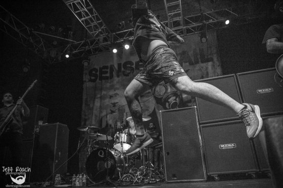 senses fail live review buddy nielsen live photo 2014 -1