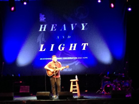 TWLOHA Heavy And Light Live Review - Dustin Kensrue