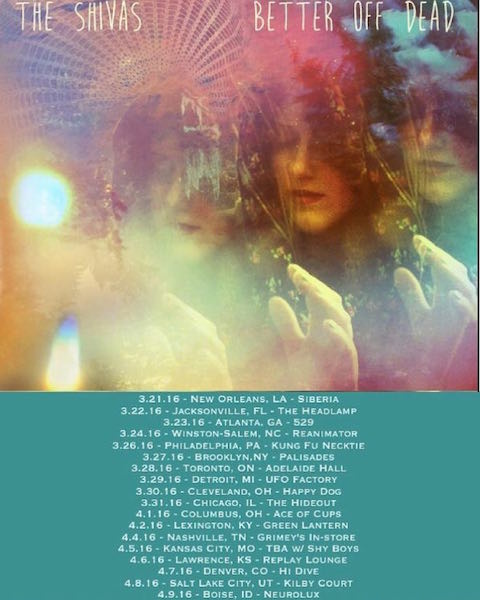 The Shivas Tour Dates