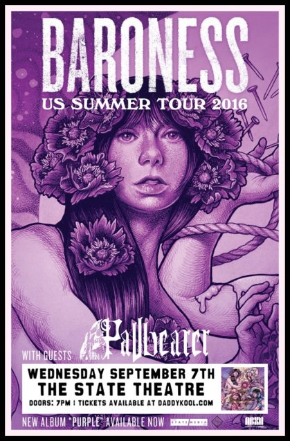Baroness US Summer 2016 Tour