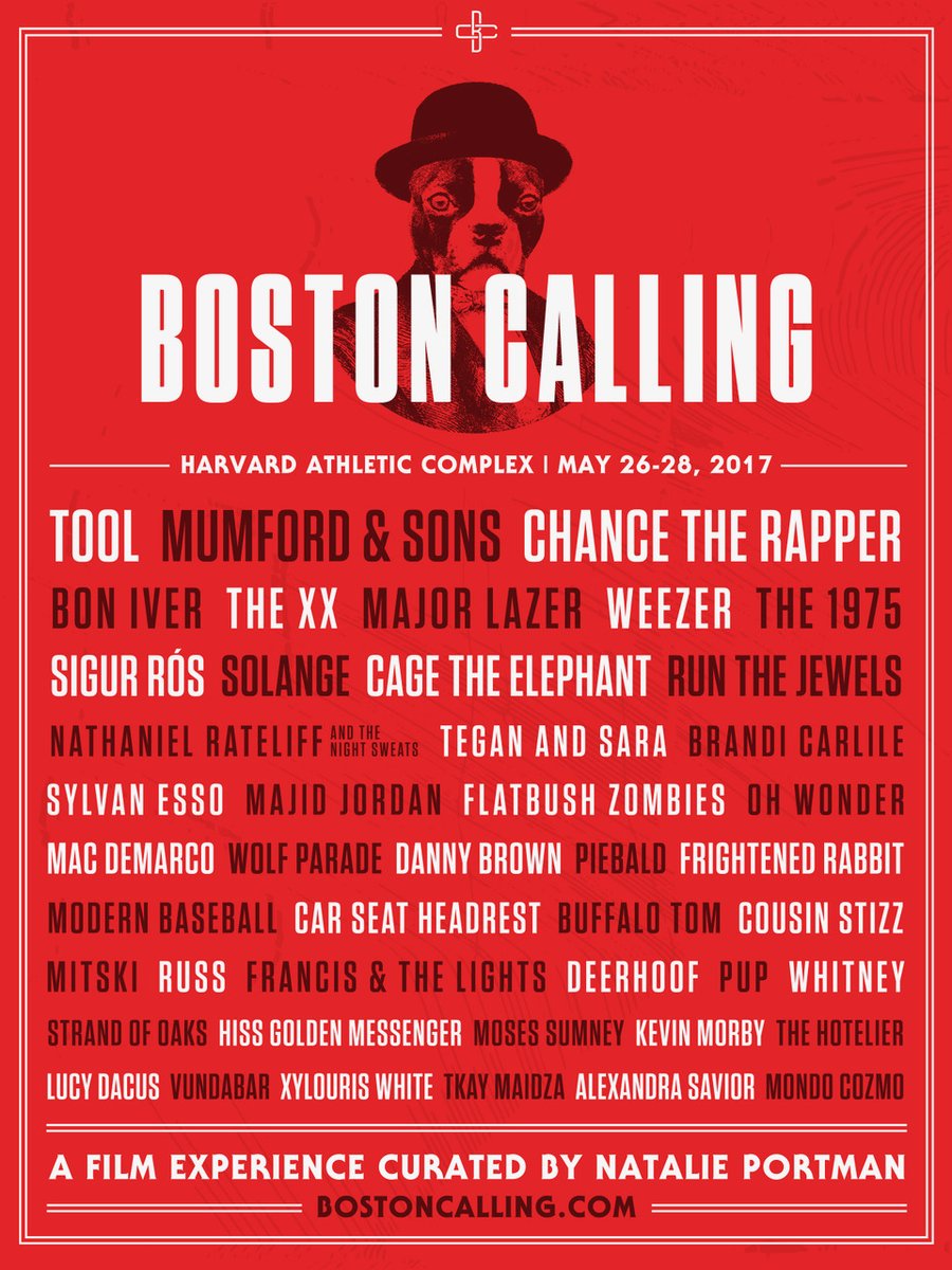 Boston Calling 2017 Lineup