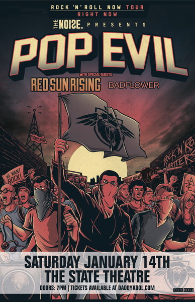 Pop Evil Poster