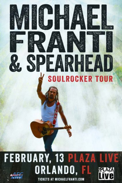 Michael Franti & Spearhead Soulrocker Tour Orlando 2017