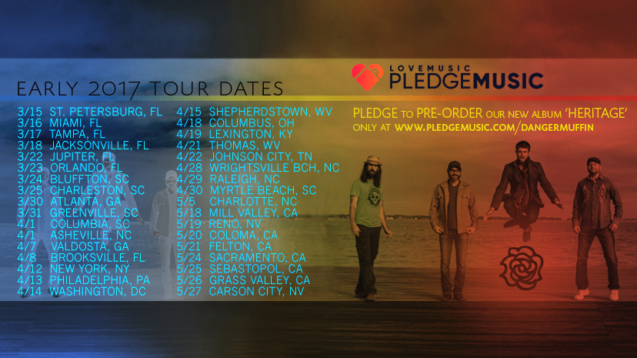 Dangermuffin Tour Dates