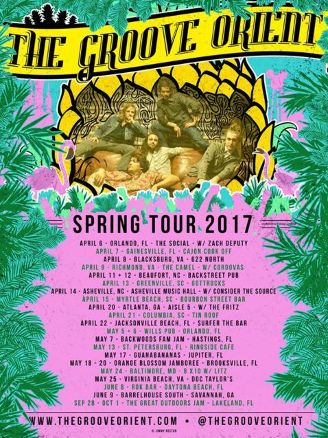 The Groove Orient Spring Tour 2017