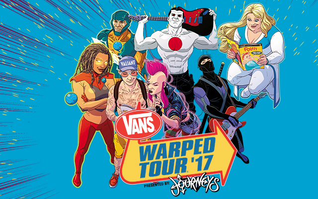 Warped Tour VIP Ticket Giveaway 2017