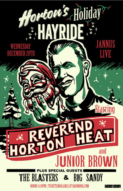 Reverend Horton Heat Holiday Hayride Tour 2017