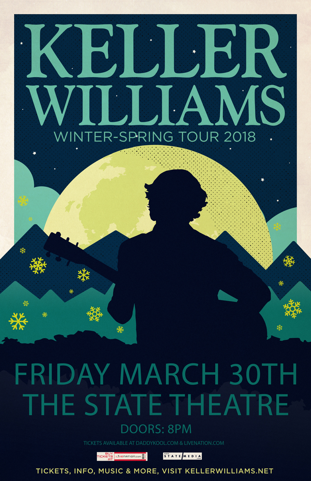 Keller Williams winter tour 2018 state theatre
