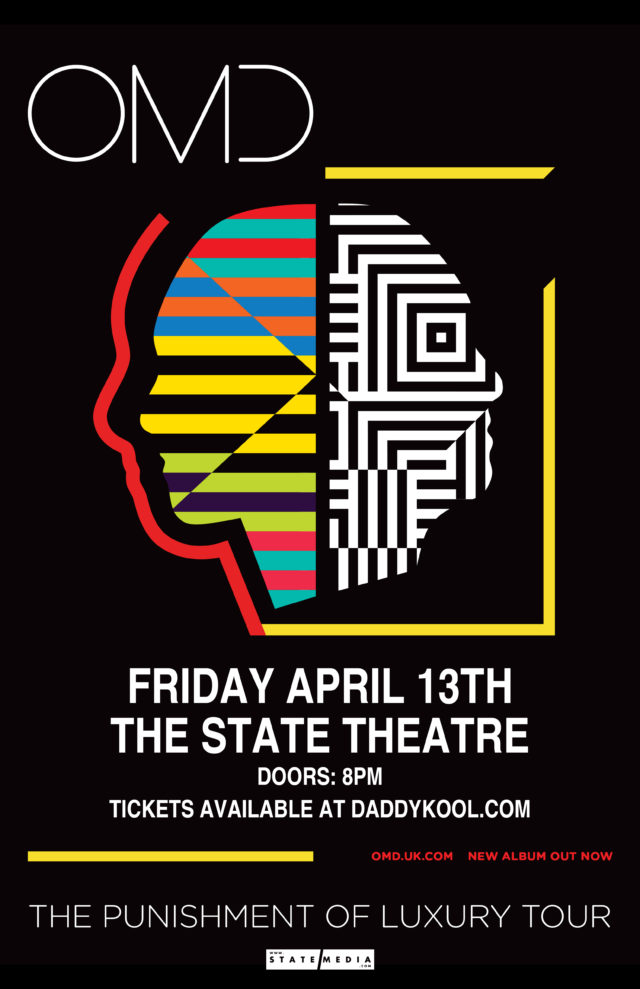 OMD (Orchestral Manoeuvres in the Dark) and GGOOLLDD at State Theatre 2018