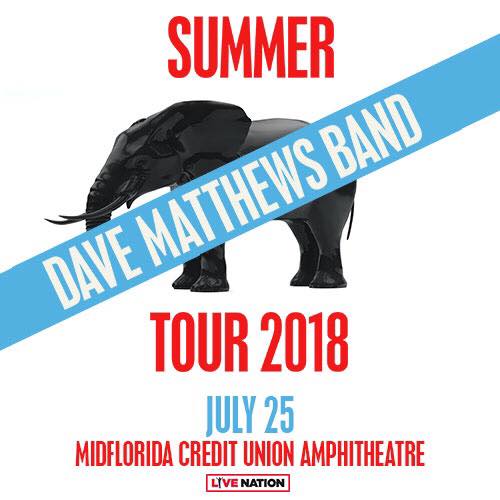 Dave Matthews Band Tampa 2018