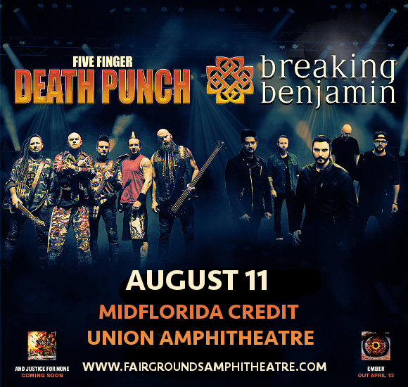 Five Finger Death Punch Tampa 2018 Tickets