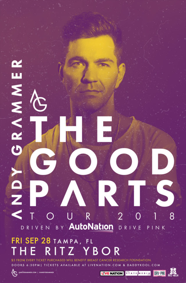 Andy Grammer Tickets Tampa 2018