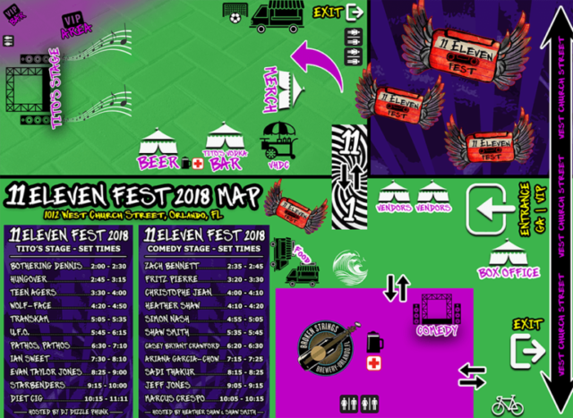 11Eleven-Fest-2018-Map