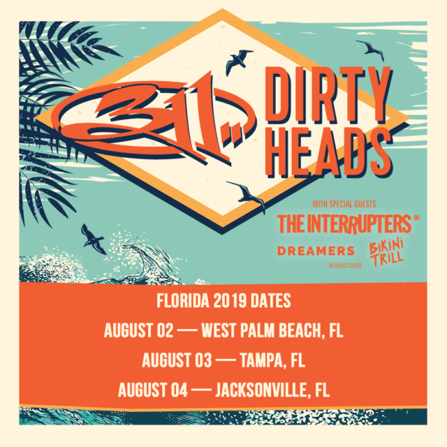 311 DirtyHeads_2019 Florida Dates