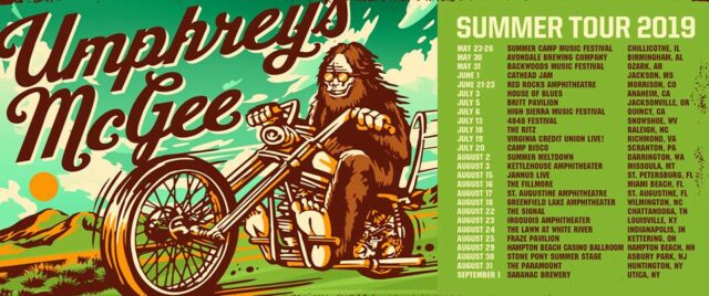 Umphrey's McGee Summer Tour 2019