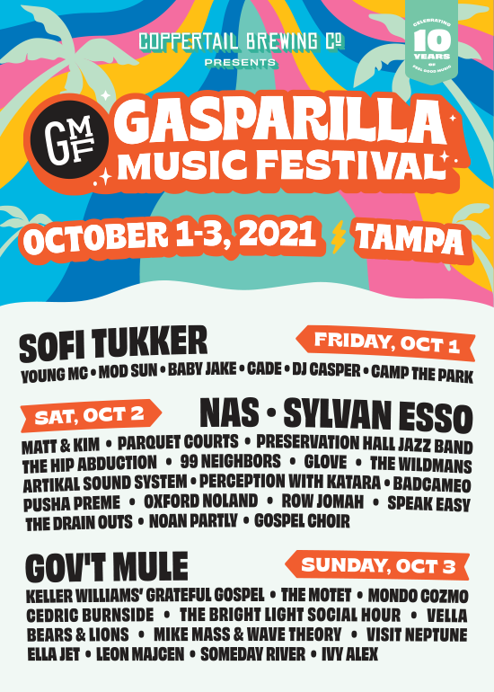 Gasparilla Music Festival Lineup 2021 Tickets