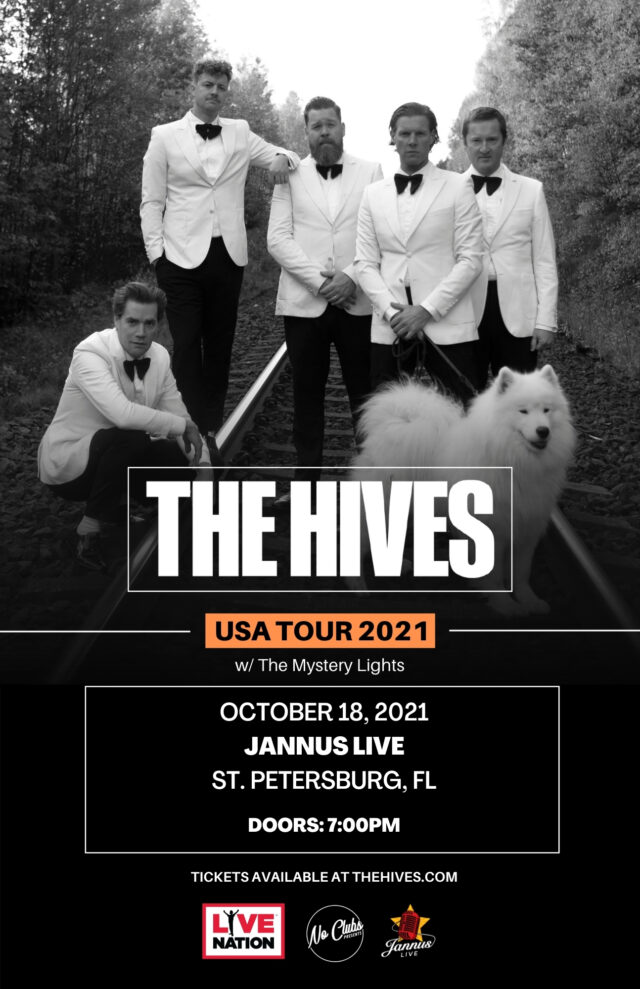 The Hives USA TOUR 2021 STPETE