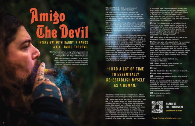 Amigo The Devil Interview Rockville 2021