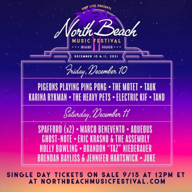 North Beach Music Festival Lineup