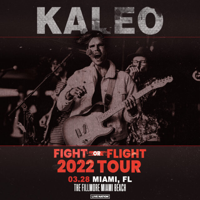 KALEO Miami Tickets Concert 2022 KALEO