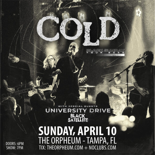 COLD Tickets Tampa 2022
