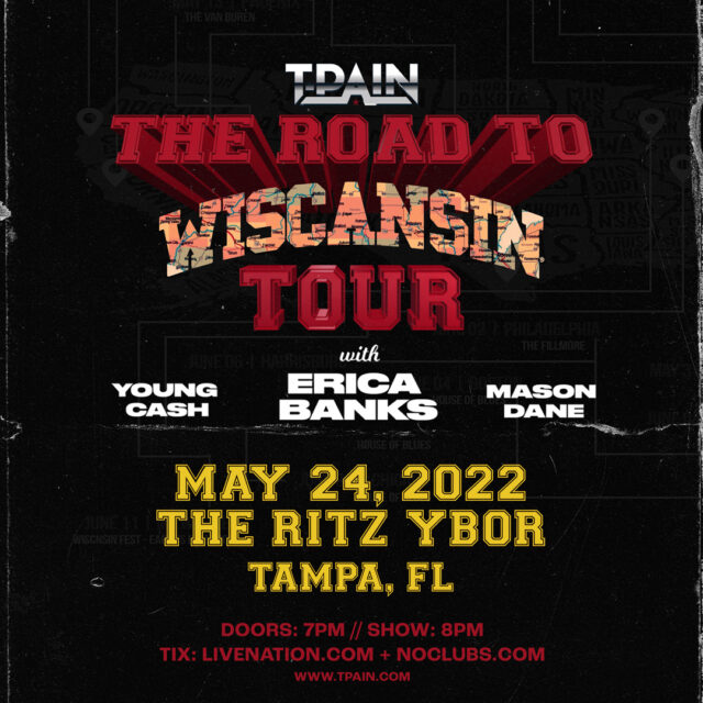 T-PAIN Concert Tickets Tampa 2022