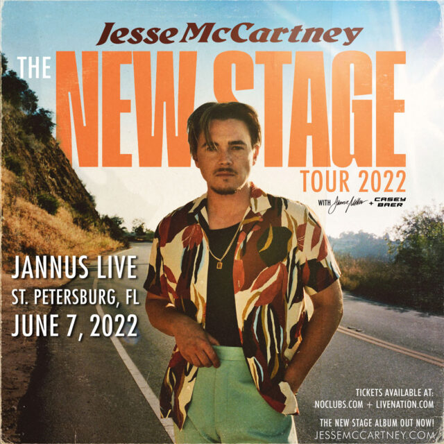 Jesse McCartney Tickets Tampa 2022