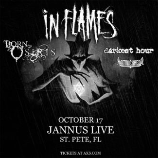In Flames Tickets Tampa St Pete 2022