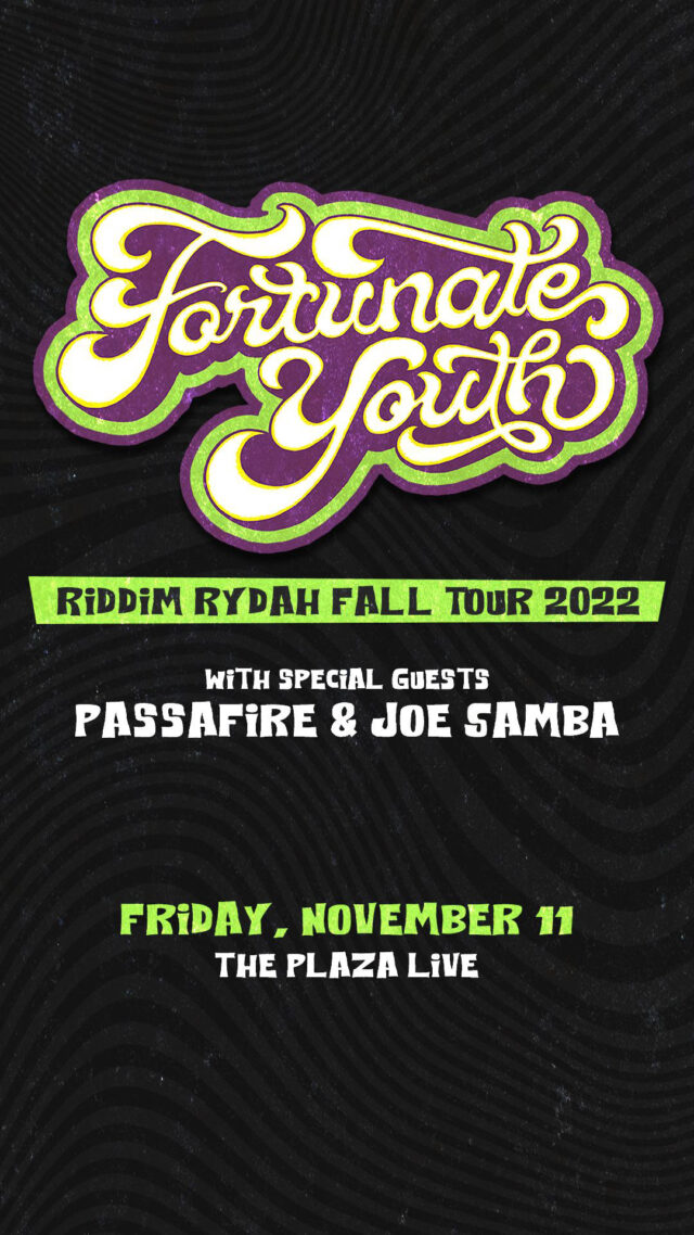 Fortunate Youth Tickets Orlando 2022 Story
