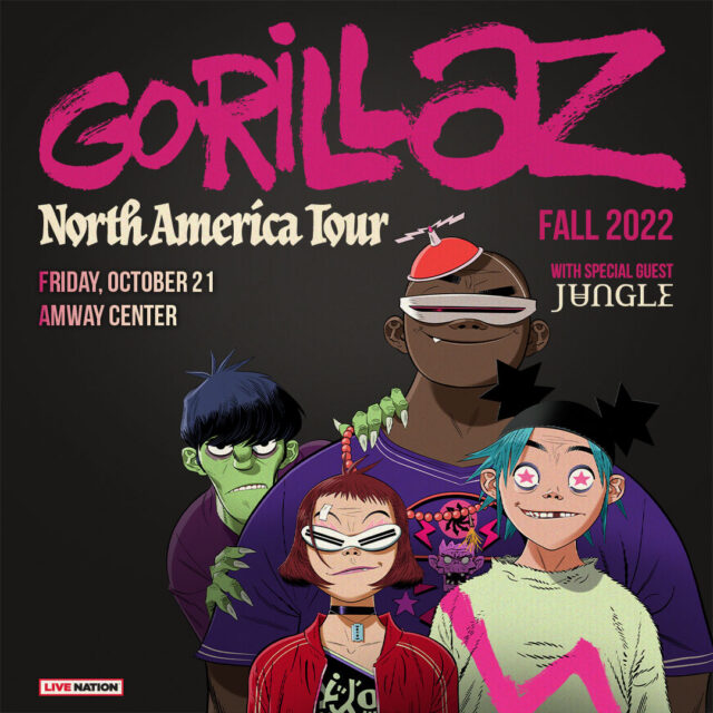 Gorillaz Tickets Orlando 2022