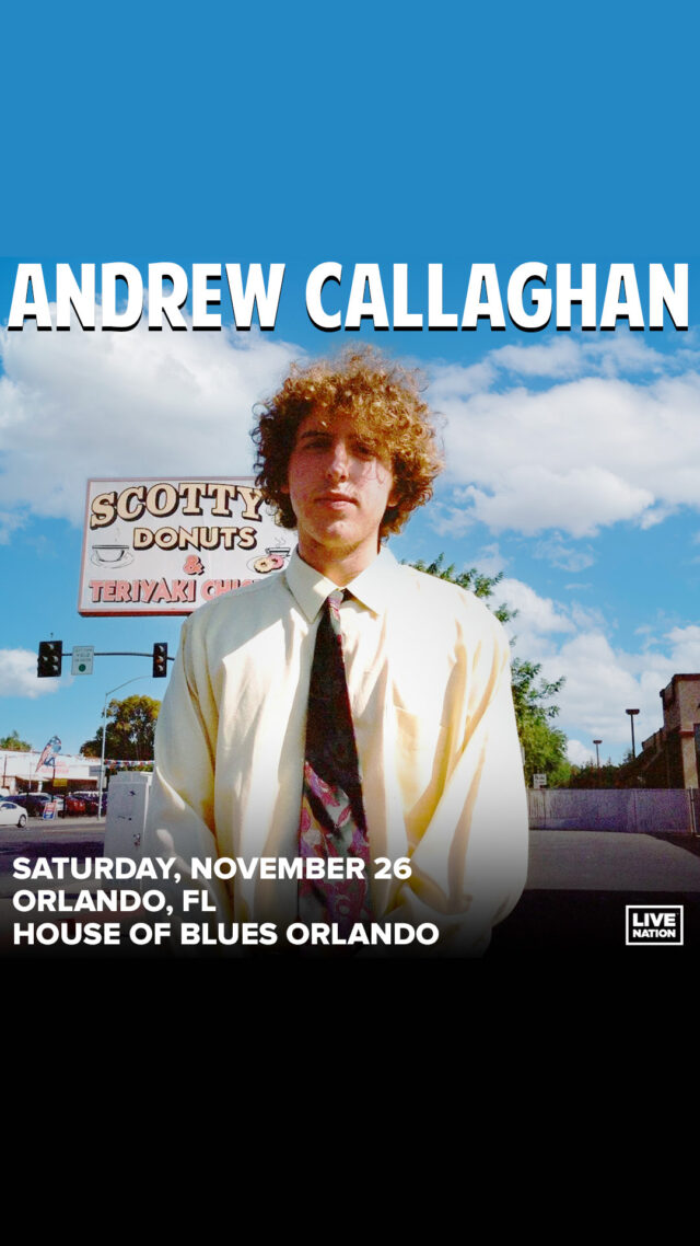 Andrew Callaghan Tickets Orlando 2022 Story