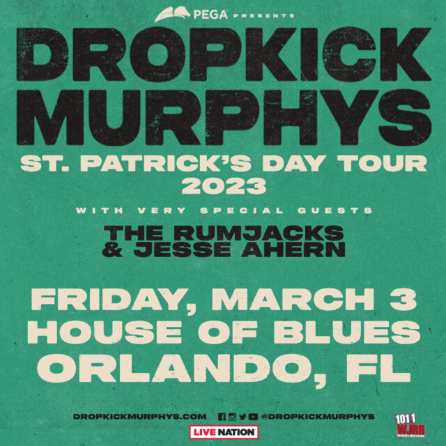 Dropkick Murphys Tickets Orlando 2023