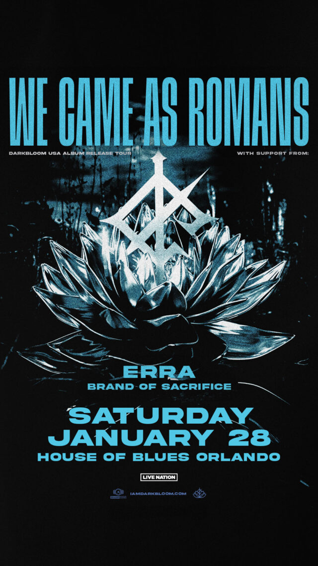 We Came As Romans Tickets Orlando 2023 Story