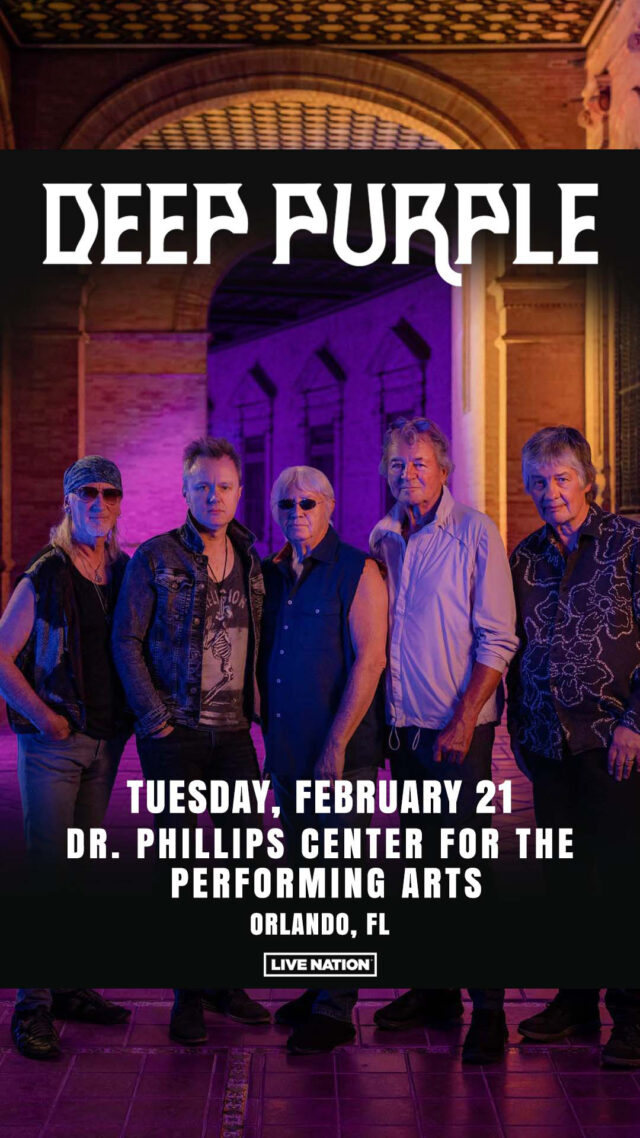 Deep Purple Tickets Orlando 2023 Story