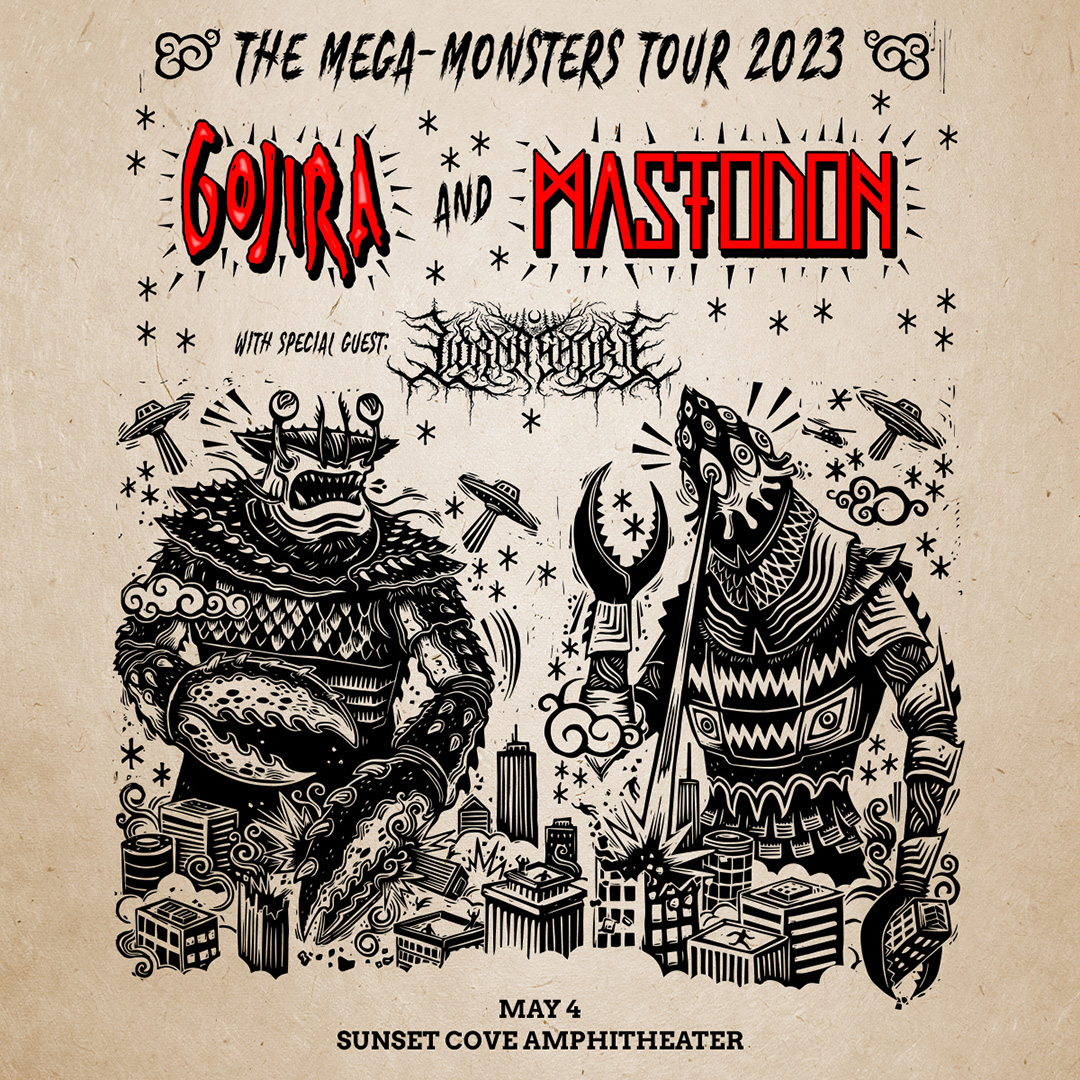 PRESALE CODE Mastodon + Gojira (2 FL Dates) St. Augustine & Boca Raton
