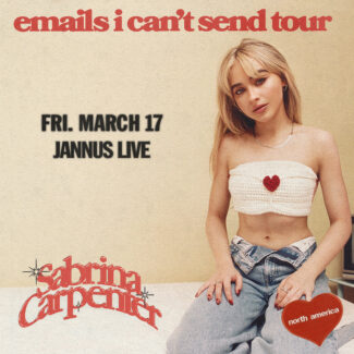 Sabrina Carpenter Tickets Jannus Live Tampa Bay 2023
