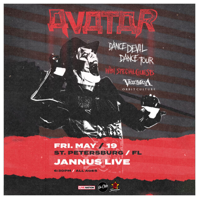 Avatar Band Concert Tickets Jannus Live Tampa 2023