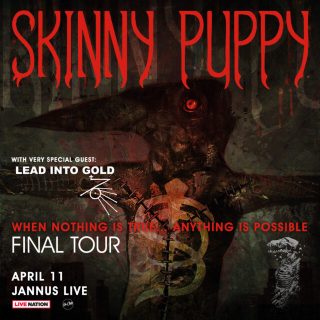 Skinny Puppy Tickets Jannus Live Tampa 2023