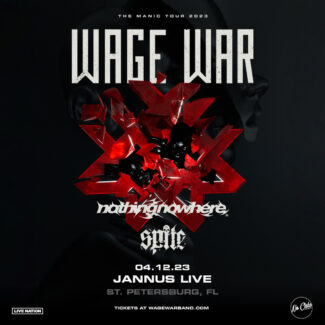 Wage War Tickets Tampa Jannus Live 2023