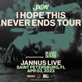 jxdn Concert Tickets Jannus Live Tampa 2023