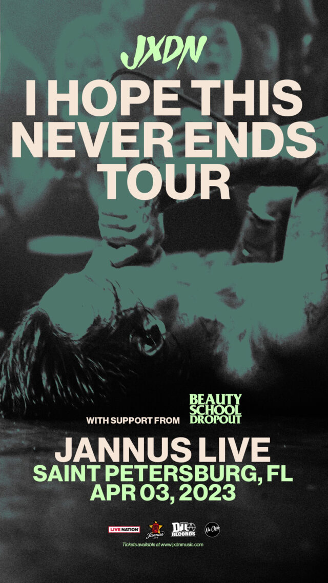 jxdn Concert Tickets Jannus Live Tampa 2023 Story