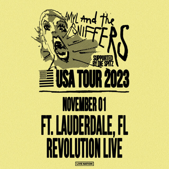 Amyl and the Sniffers Tickets Fort Lauderdale 2023