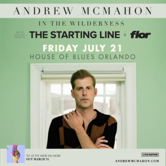 Andrew McMahon Starting Line Tickets Orlando 2023