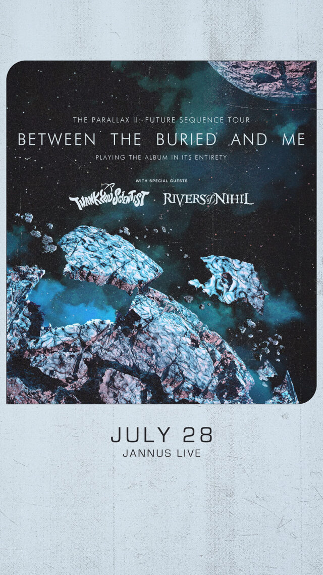 Between The Buried And Me Presale Code 2023 Jannus Live Tampa Story