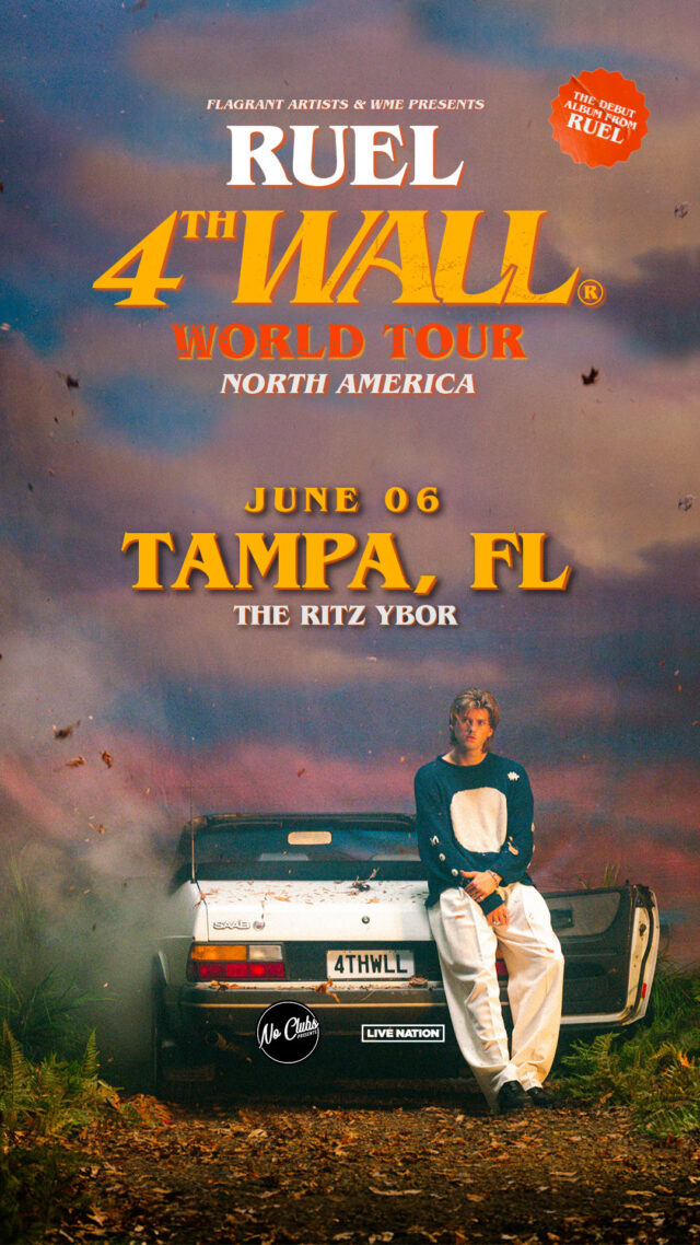 RUEL Tickets Tampa St Pete 2023 Story