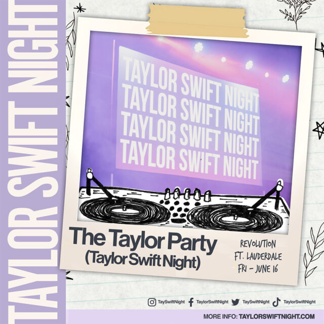 Taylor Swift Party Fort Lauderdale Tickets 2023
