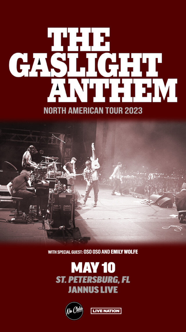 The Gaslight Anthem Tampa St Pete Tickets 2023 Story